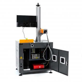 Напольный лазерный маркиратор 50W JPT LP — MarkMate Workstation F50J - «Markmate»